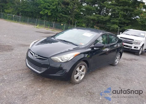 2013 Hyundai Elantra Gls/Limited from USA, damaged, VIN 5NPDH4AE6DH333355